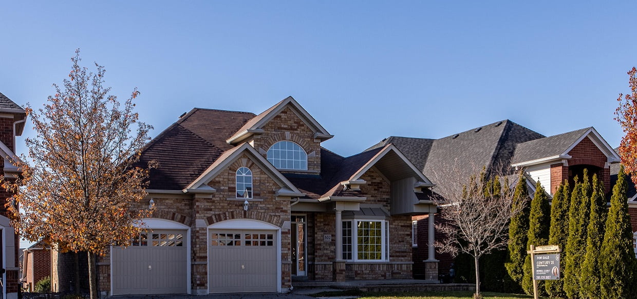 A stunning brick home in georgia just prior to an inspection.